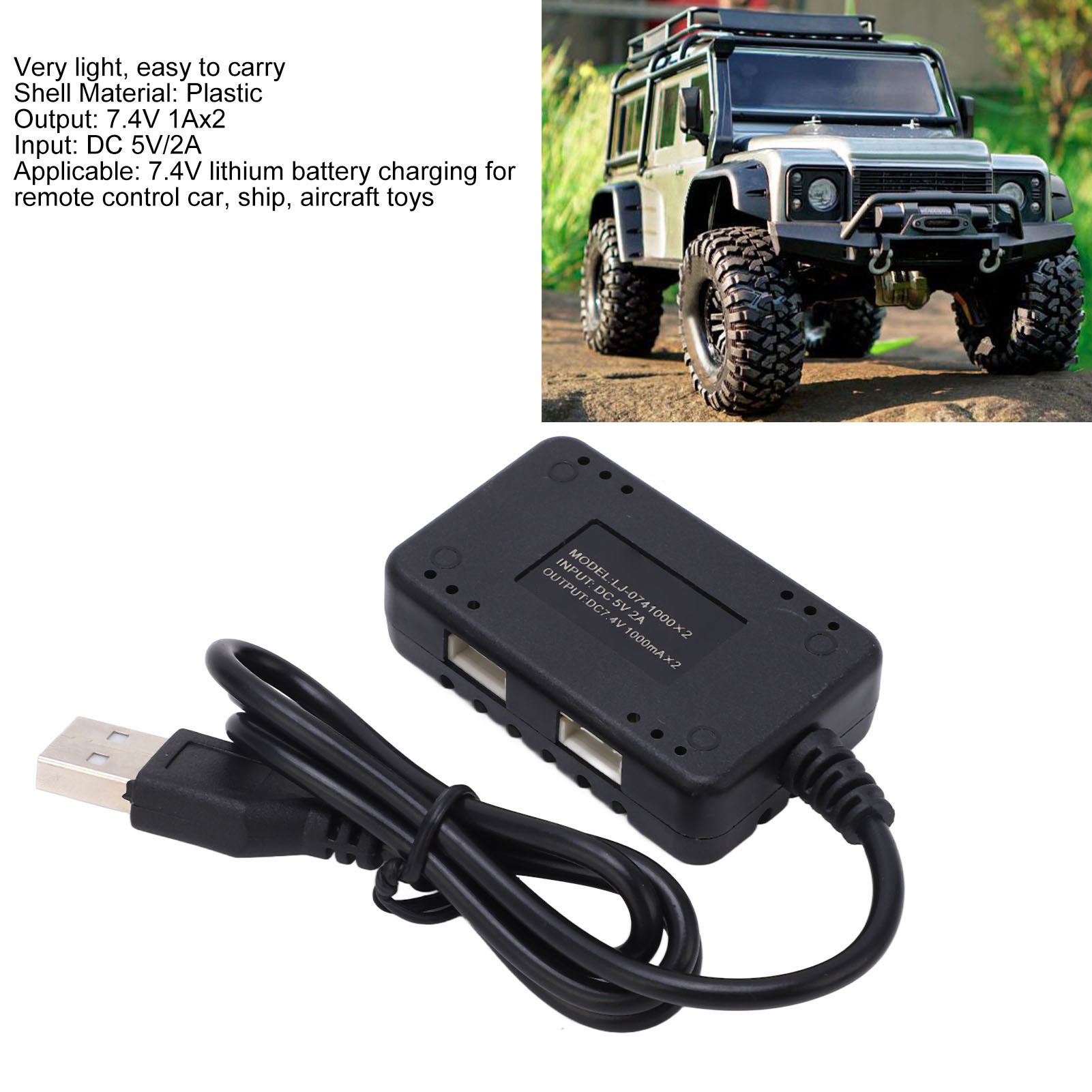 Holy Stone Drone Hs720 - Nieuwe 2 in 1 7.4V LiPo