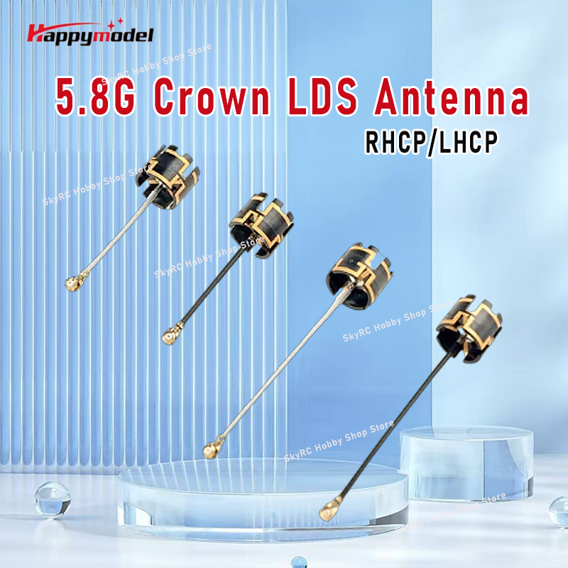 Drone Racing Antenna - Happymodel 5.8G Crown LDS Antenne RHCP/LHCP