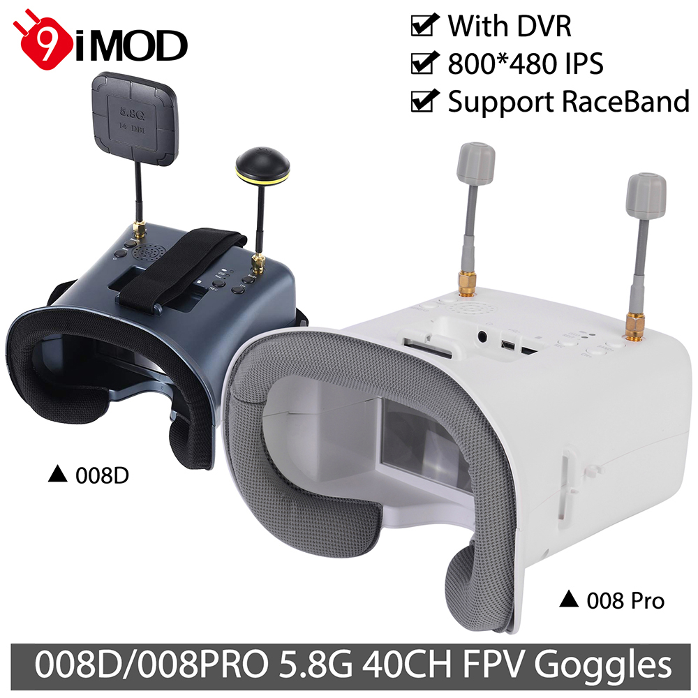 Drone Racing Goggles - 9IMOD 5.8G FPV VR-bril 008D 008PRO