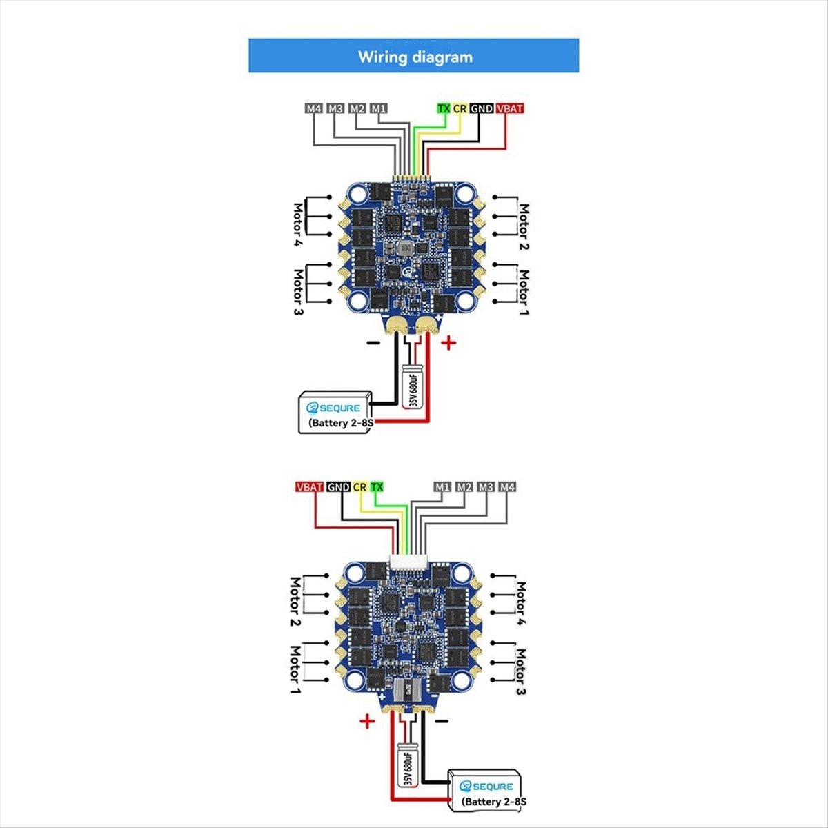 Drone Racing Charger - M85K Blueson A2 128KHz 4IN1 elektronische