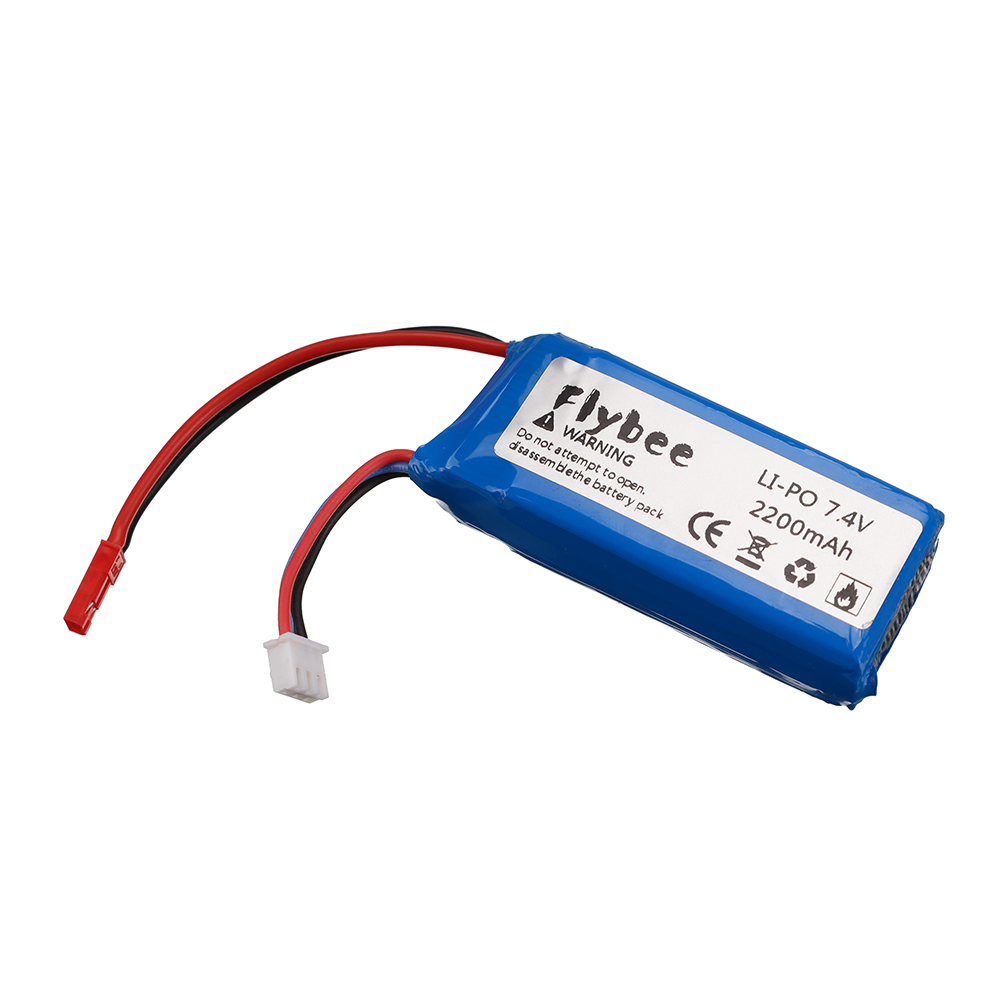 (JST plug) 2200mAh 7.4V 2S Lip - Drone Racing Charger recensie en prijs