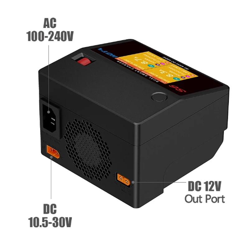 SkyCityFPV HOTA S6 AC 400W 15A - Drone Racing Charger recensie en prijs