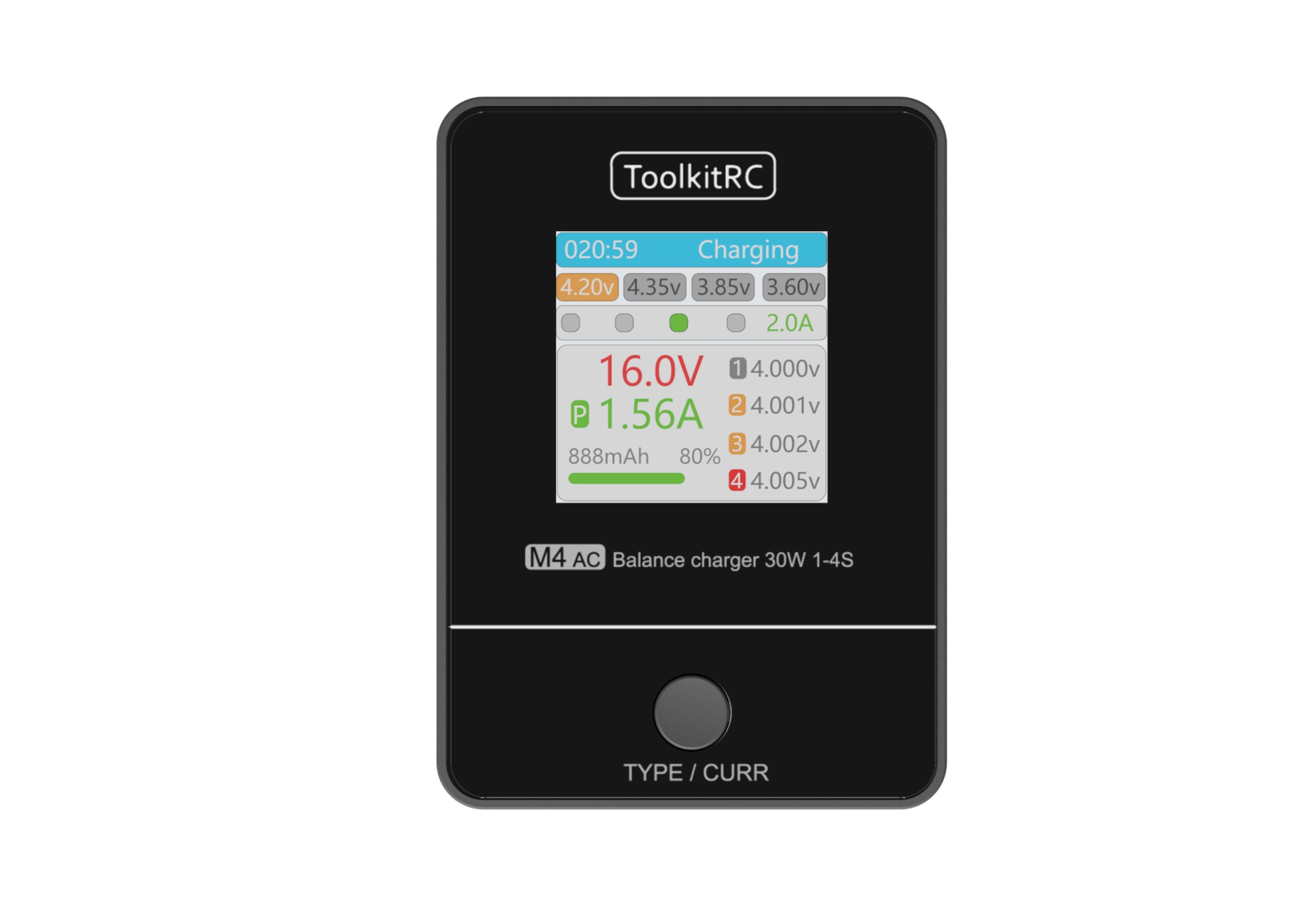 ToolkitRC M4AC 30W LiPO LiFE L - Drone Racing Charger recensie en prijs