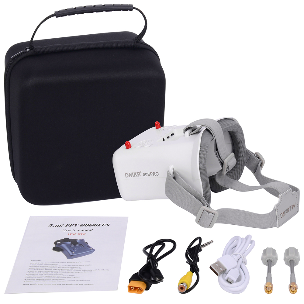 9IMOD 5.8G FPV VR-bril 008D 00 - Drone Racing Goggles recensie en prijs