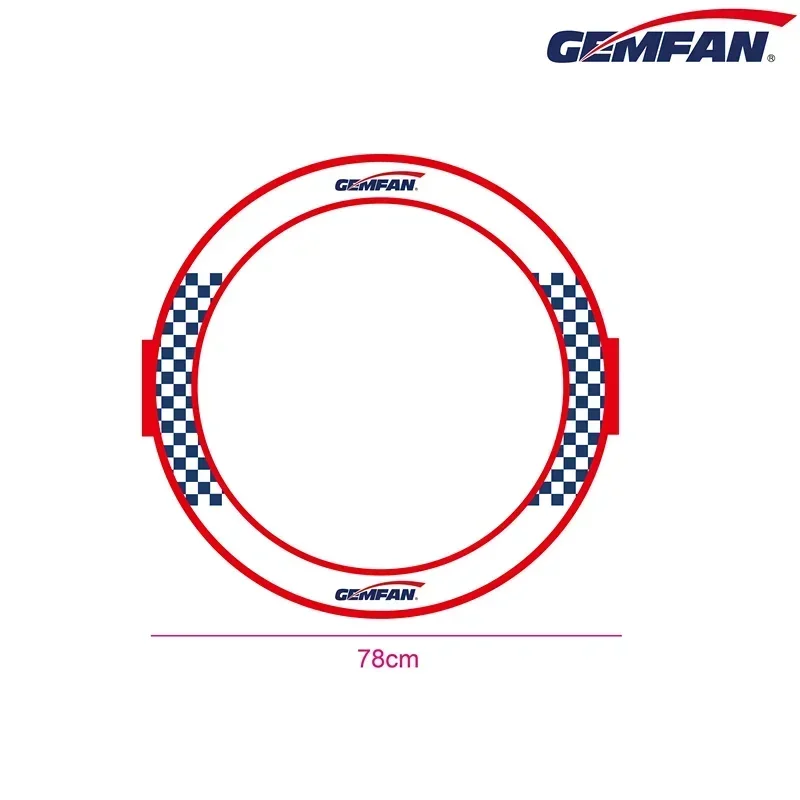 Gemfan Circle Race Gate - 52cm - Drone Racing Flag recensie en prijs