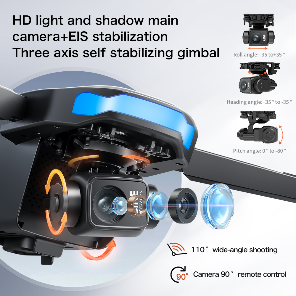 Nieuwe S-X1 MAX Drone GPS 8K P - Drone Racing Camera recensie en prijs