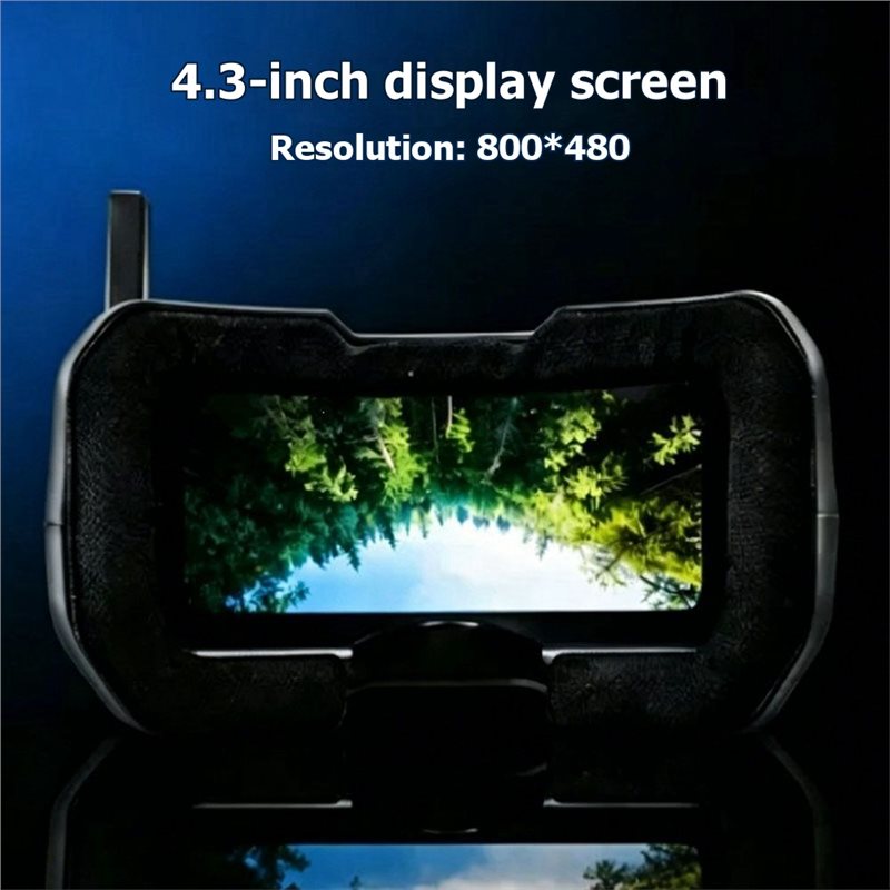 AA84 HGLRC VR001 5.8G FPV-bril - Drone Racing Goggles recensie en prijs